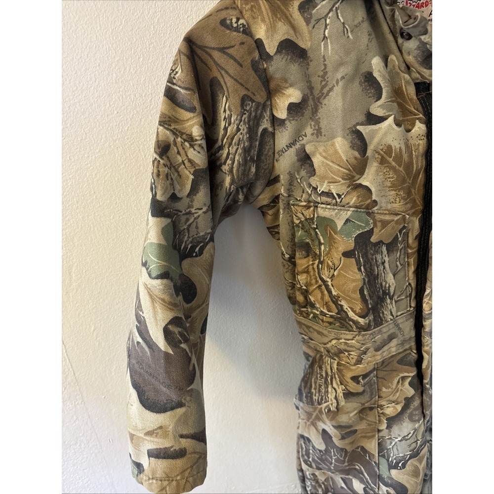 Vintage Walls Blizzard Pruf Coveralls Boys 8 Realtree Camo Quilted Insulated USA - Picture 3 of 16